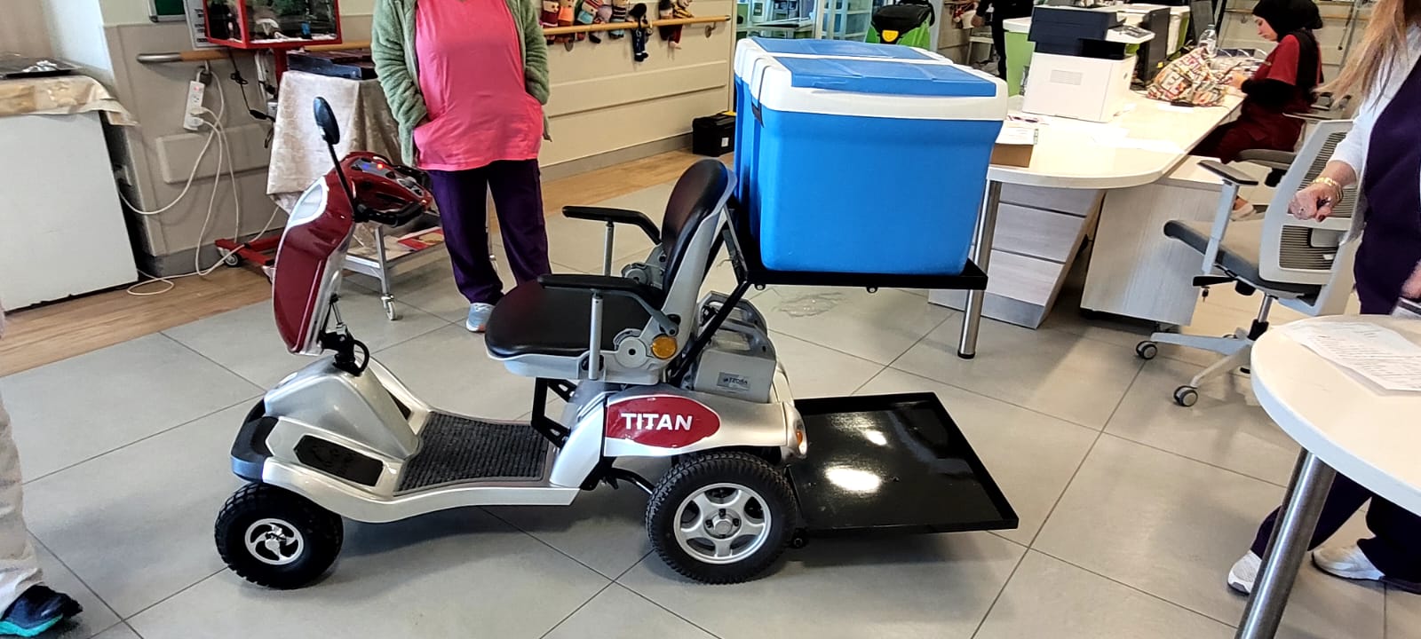 Titan 4U – the Utility Operative Scooter